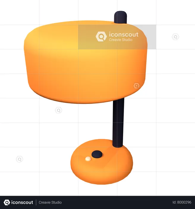 Sleep Lamp  3D Icon