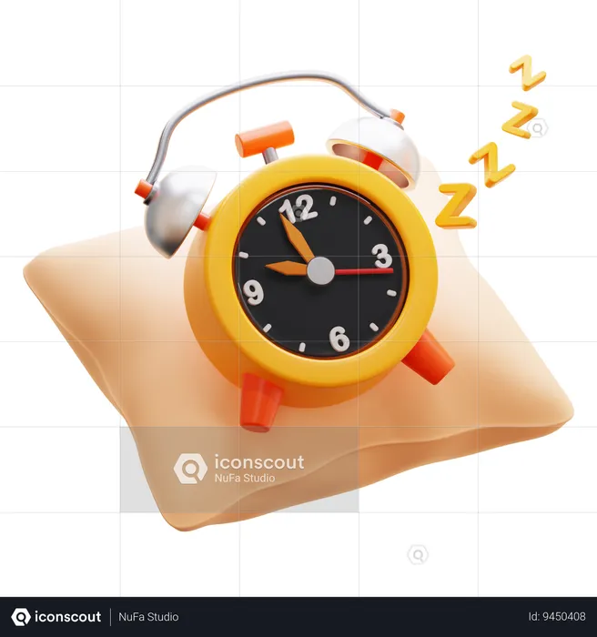 SLEEP TIME  3D Icon