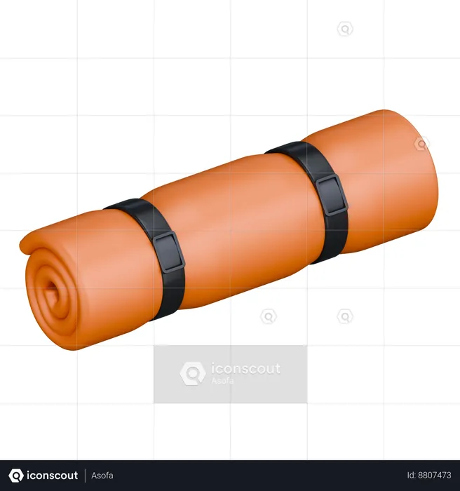 Sleeping Mat  3D Icon