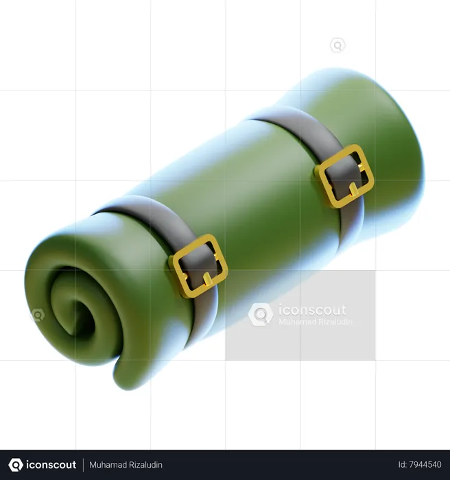 Sleeping Mat  3D Icon