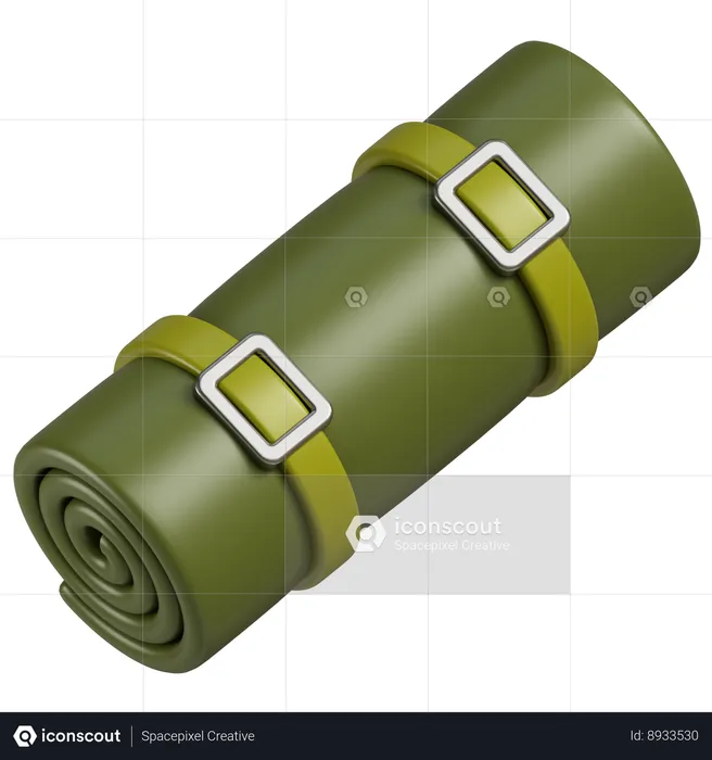 Sleeping Mat  3D Icon