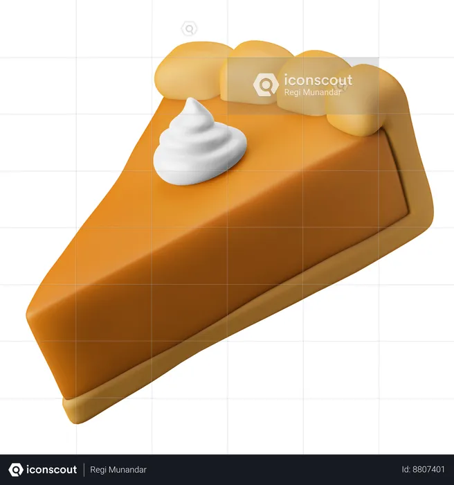 Slice of Pie  3D Icon