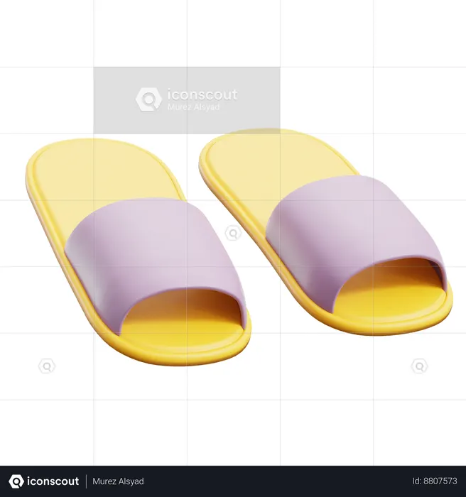 Sliper 3D Icon  3D Icon