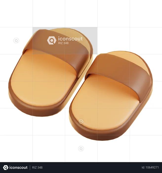 Slipper  3D Icon