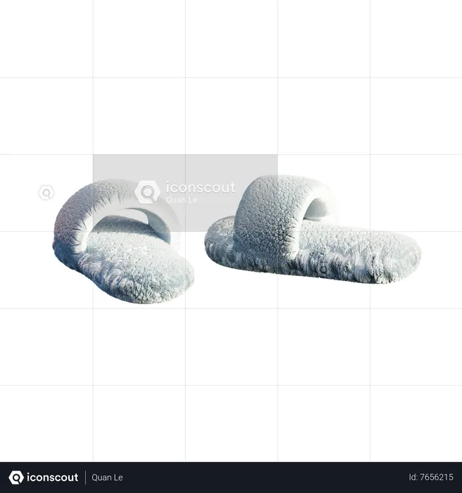 Slippers  3D Icon