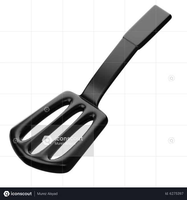 Slotted Spatula  3D Icon
