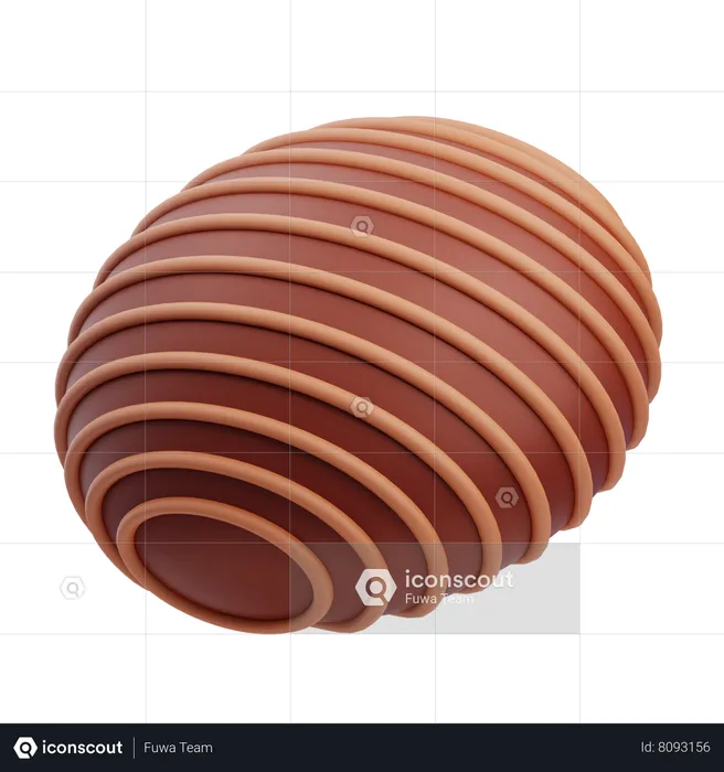 Small Chocolate  3D Icon