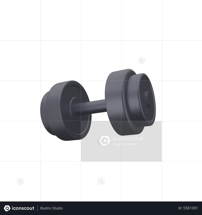 Small Dumbbells  3D Icon