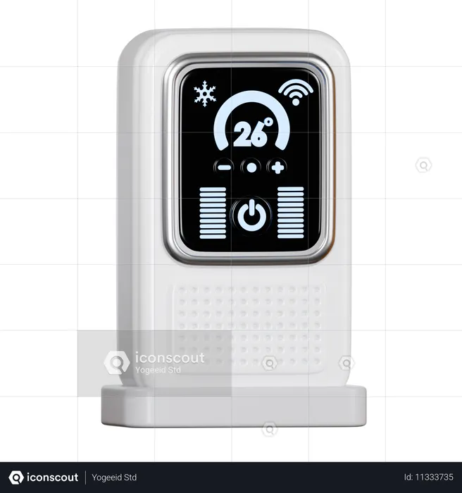 Smart Air Puffier  3D Icon