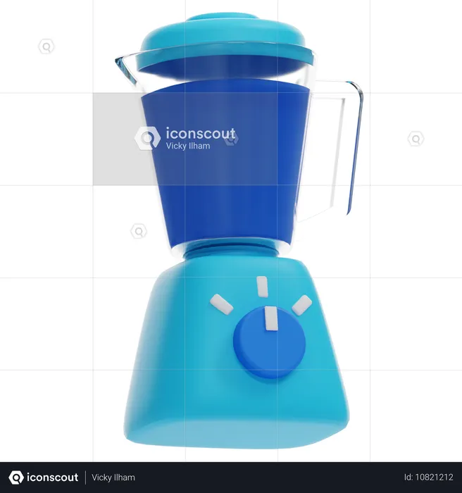 SMART BLENDER  3D Icon