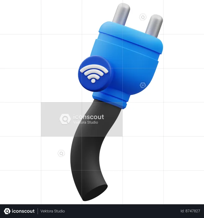 Smart Cable  3D Icon