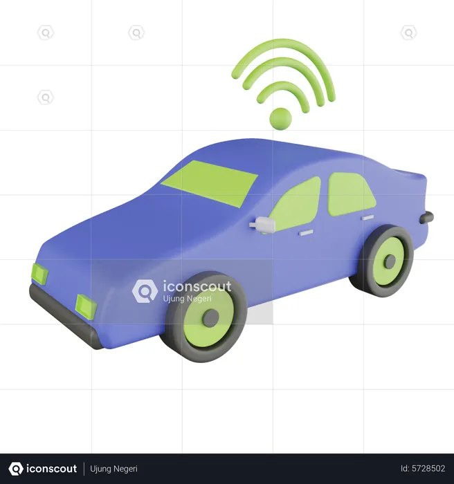 Smart Car  3D Icon