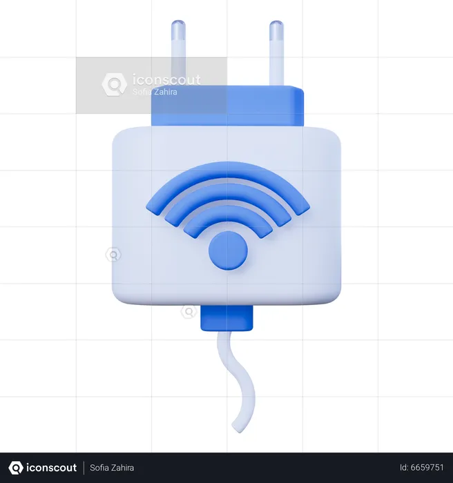 Smart Charger  3D Icon