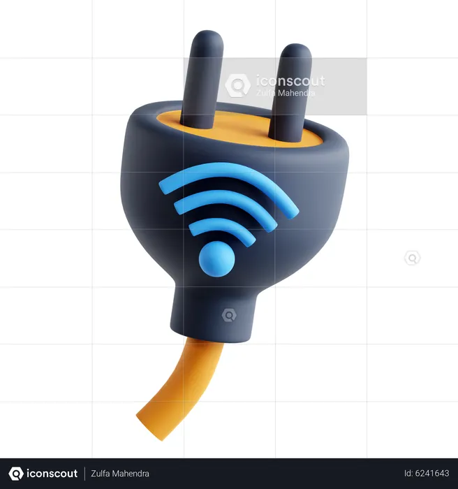 Smart Connector  3D Icon