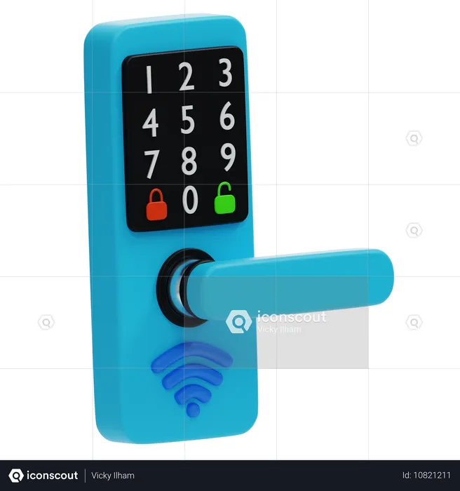 SMART DOORBEL  3D Icon