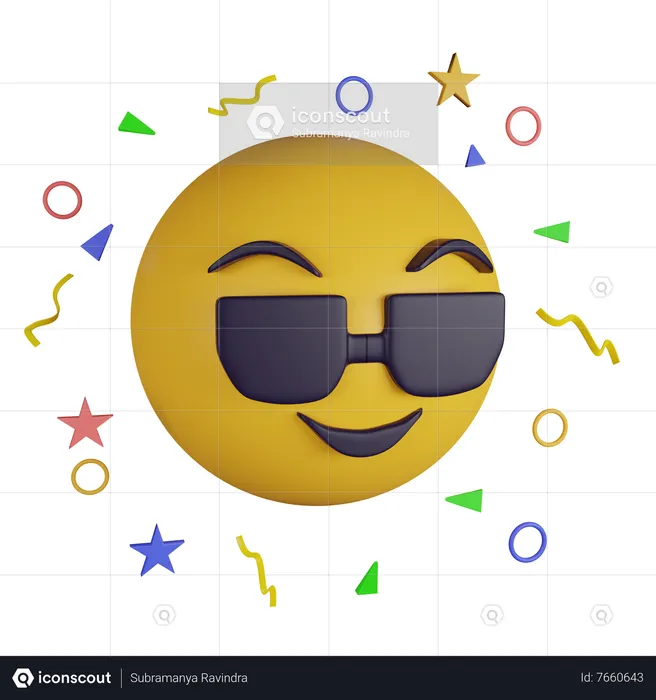 Smart emoji Emoji 3D Icon