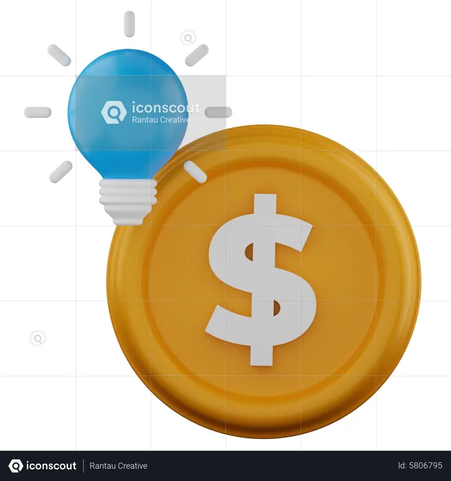 Smart Finance  3D Icon