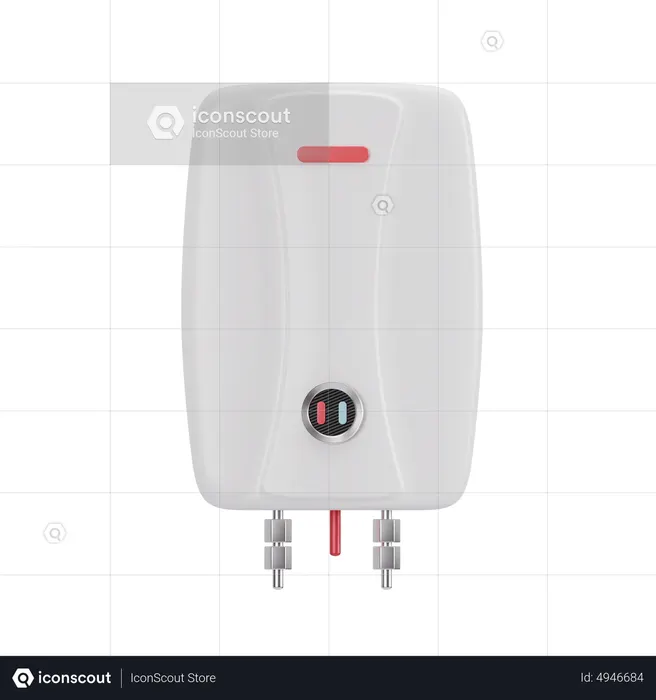Smart Geyser  3D Icon