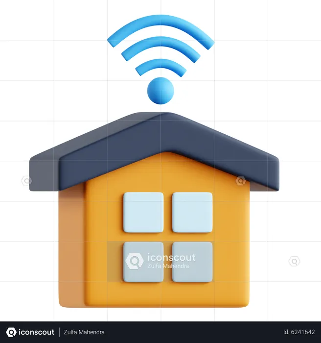 Smart Home  3D Icon