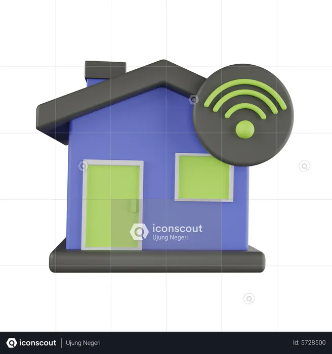 Smart Home  3D Icon