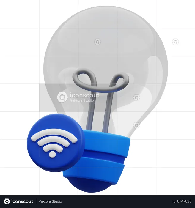 Smart Light  3D Icon