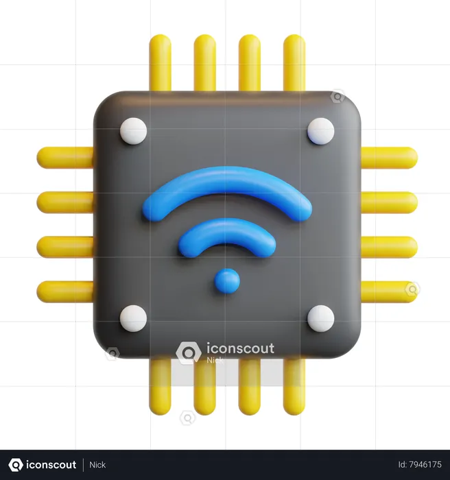 Smart Router  3D Icon