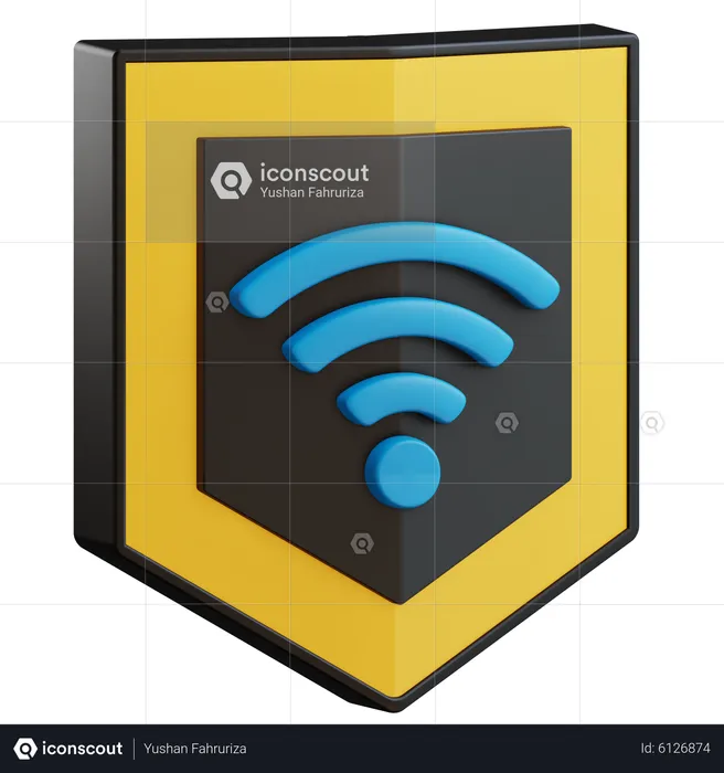 Smart Shield  3D Icon