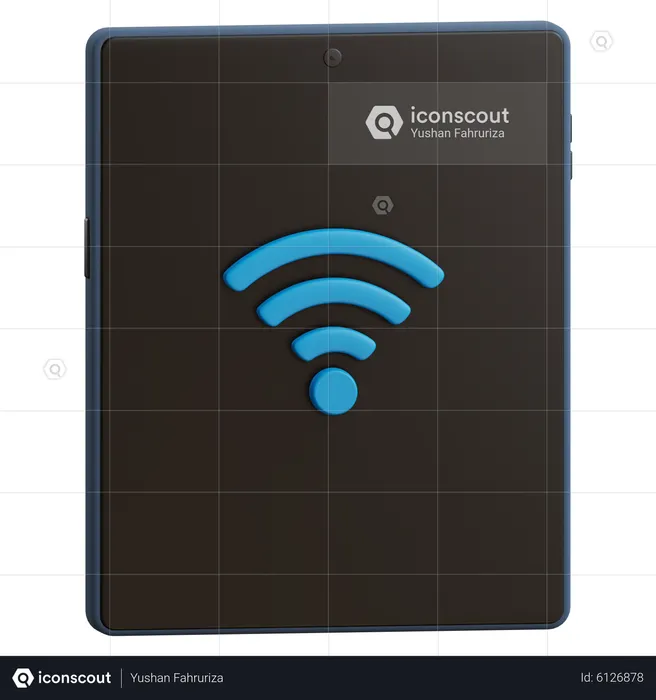 Smart Tablet  3D Icon