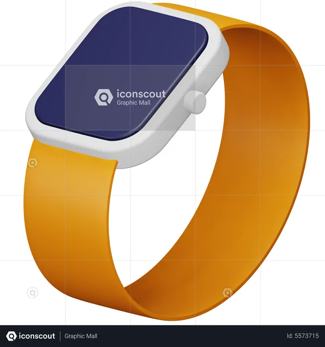 Smart Watch  3D Icon