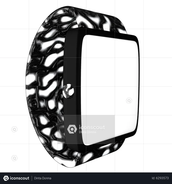 Smart Watch  3D Icon