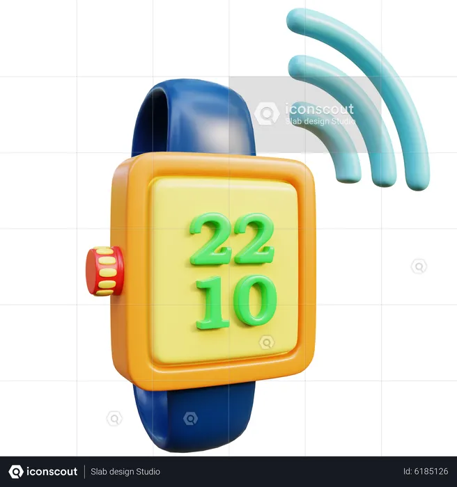 Smart Watch  3D Icon