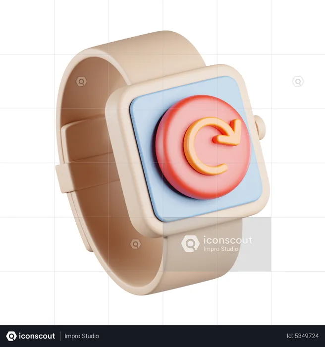 Smart Watch Reload  3D Icon