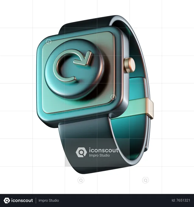 Smart Watch Reload  3D Icon