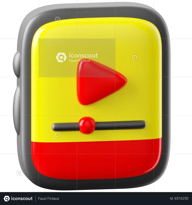 Téléphone intelligent  3D Icon