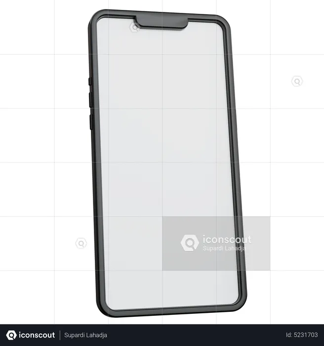 Smartphone Screen  3D Icon