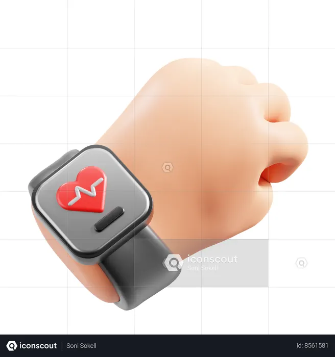 Smartwatch  3D Icon