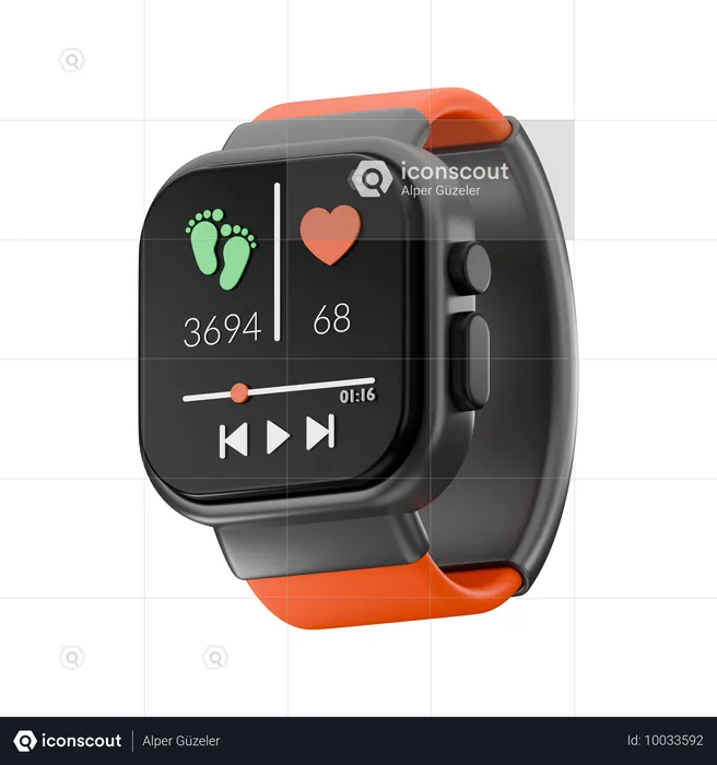 スマートウォッチ  3D Icon