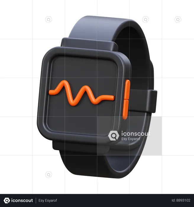 Smartwatch  3D Icon