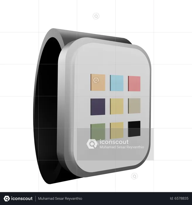 Smartwatch  3D Icon