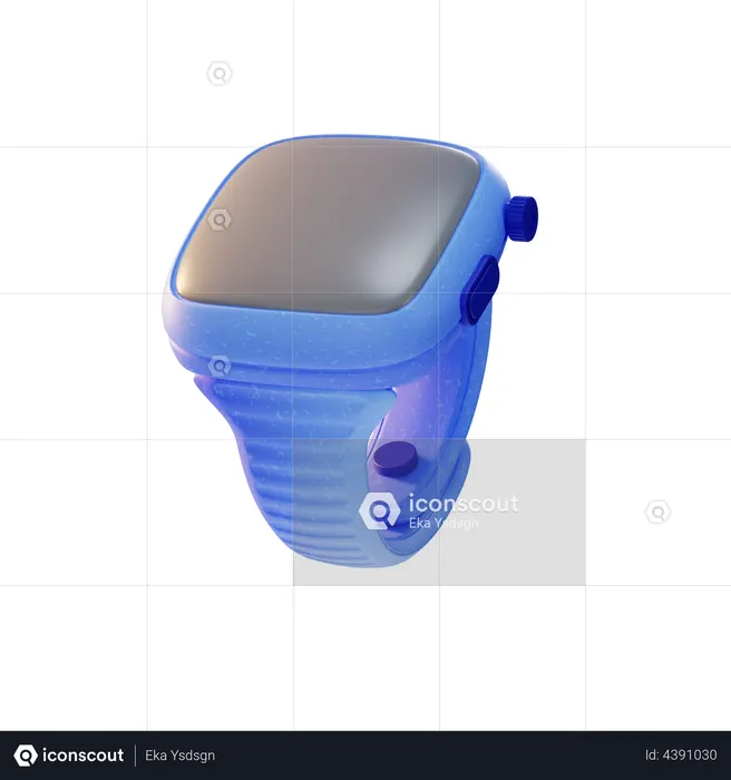 Smartwatch  3D Illustration