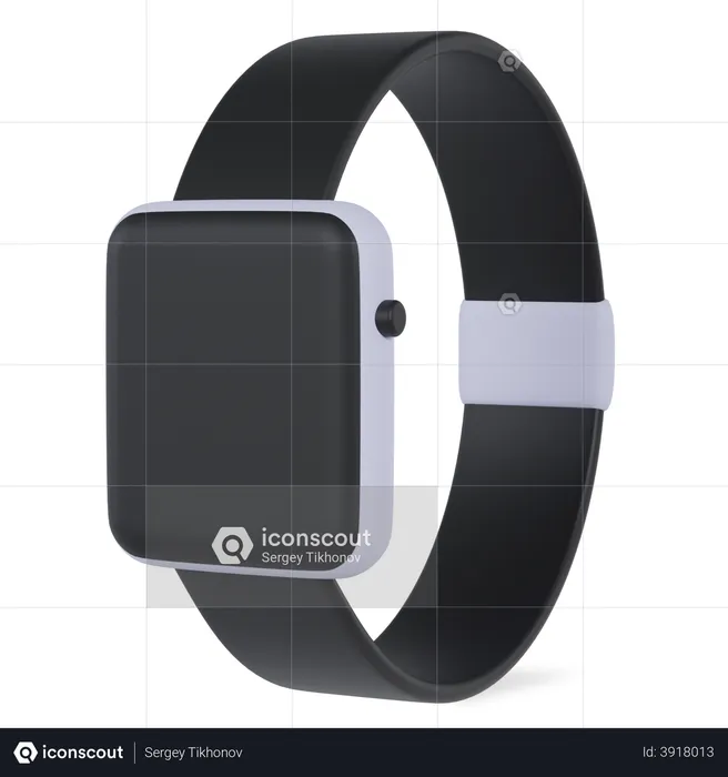 Smartwatch  3D Illustration