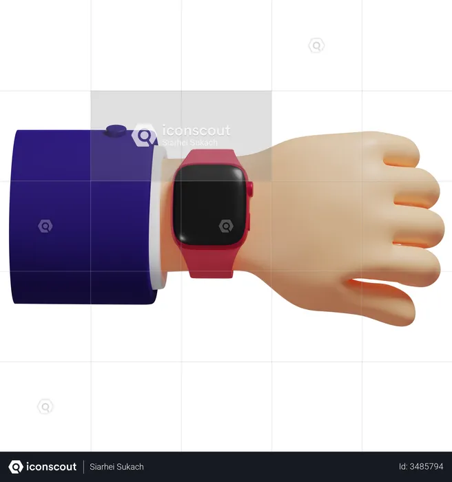 Smartwatch  3D Illustration