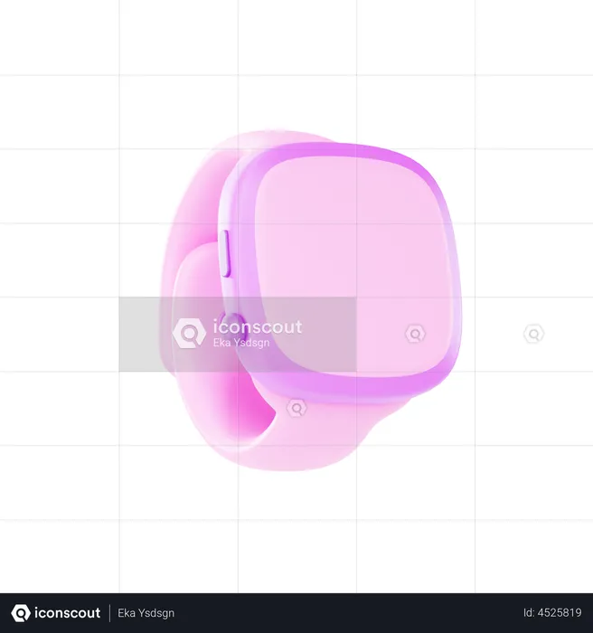 Smartwatch  3D Illustration