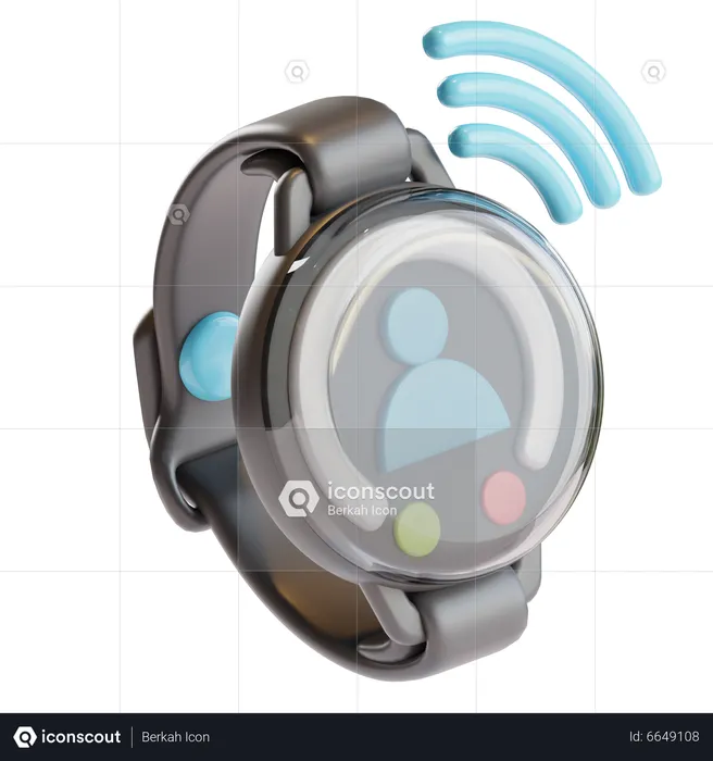 Smartwatch  3D Icon