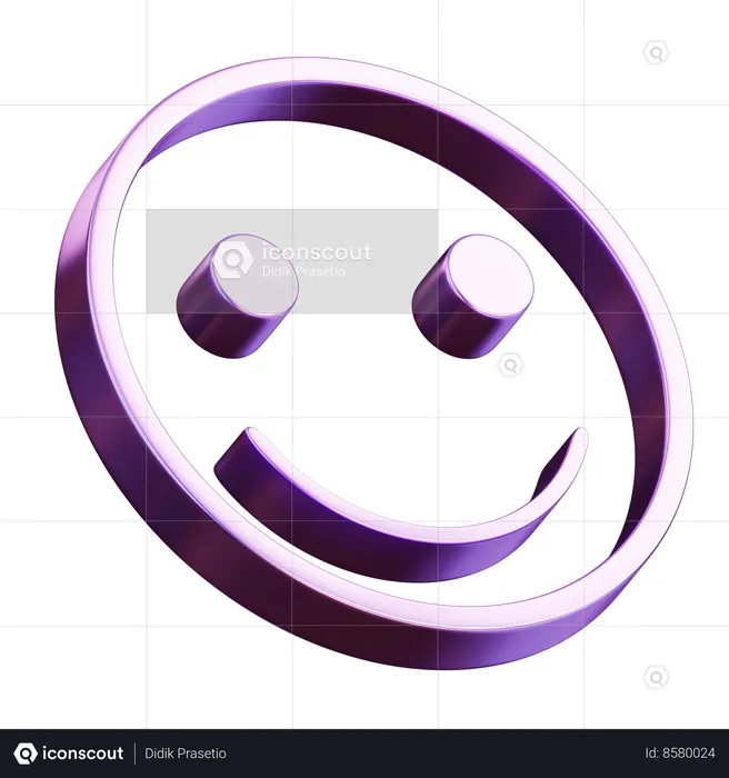 Smile  3D Icon