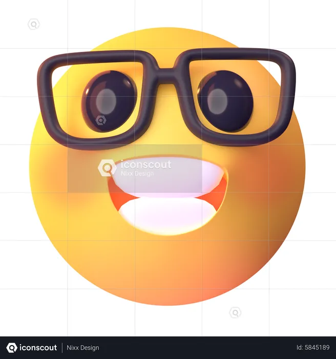 Smile Emoji 3D Icon