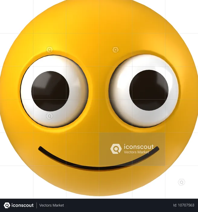 Smile  3D Icon