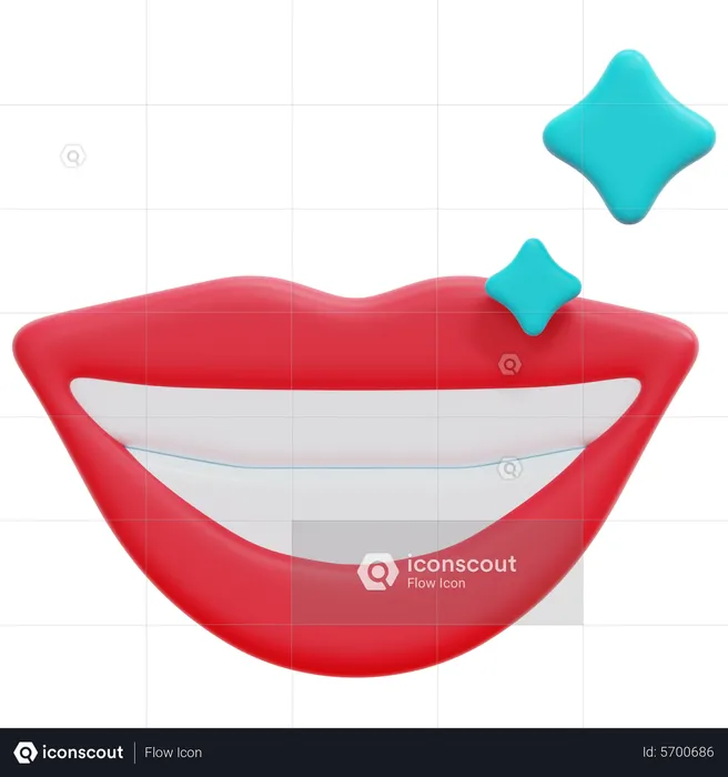 Smile  3D Icon