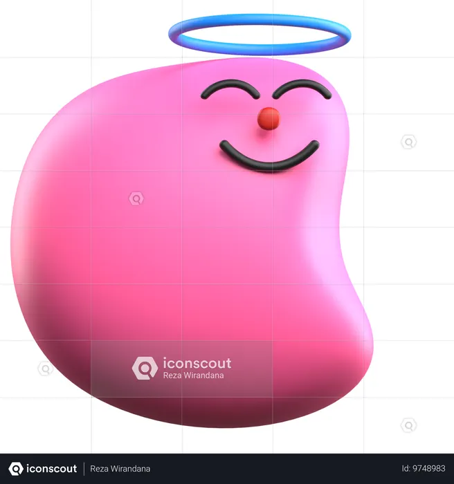 Smile Emoji Emoji 3D Icon