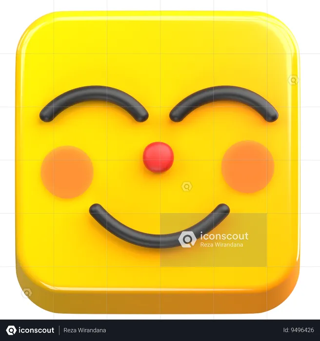 Smile Emoji Emoji 3D Icon